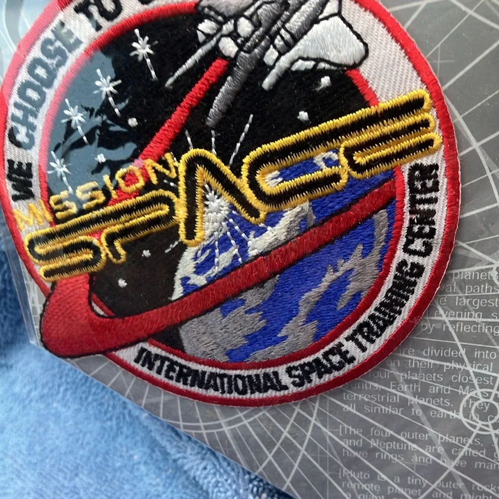 Mission Space Iron-On Patch